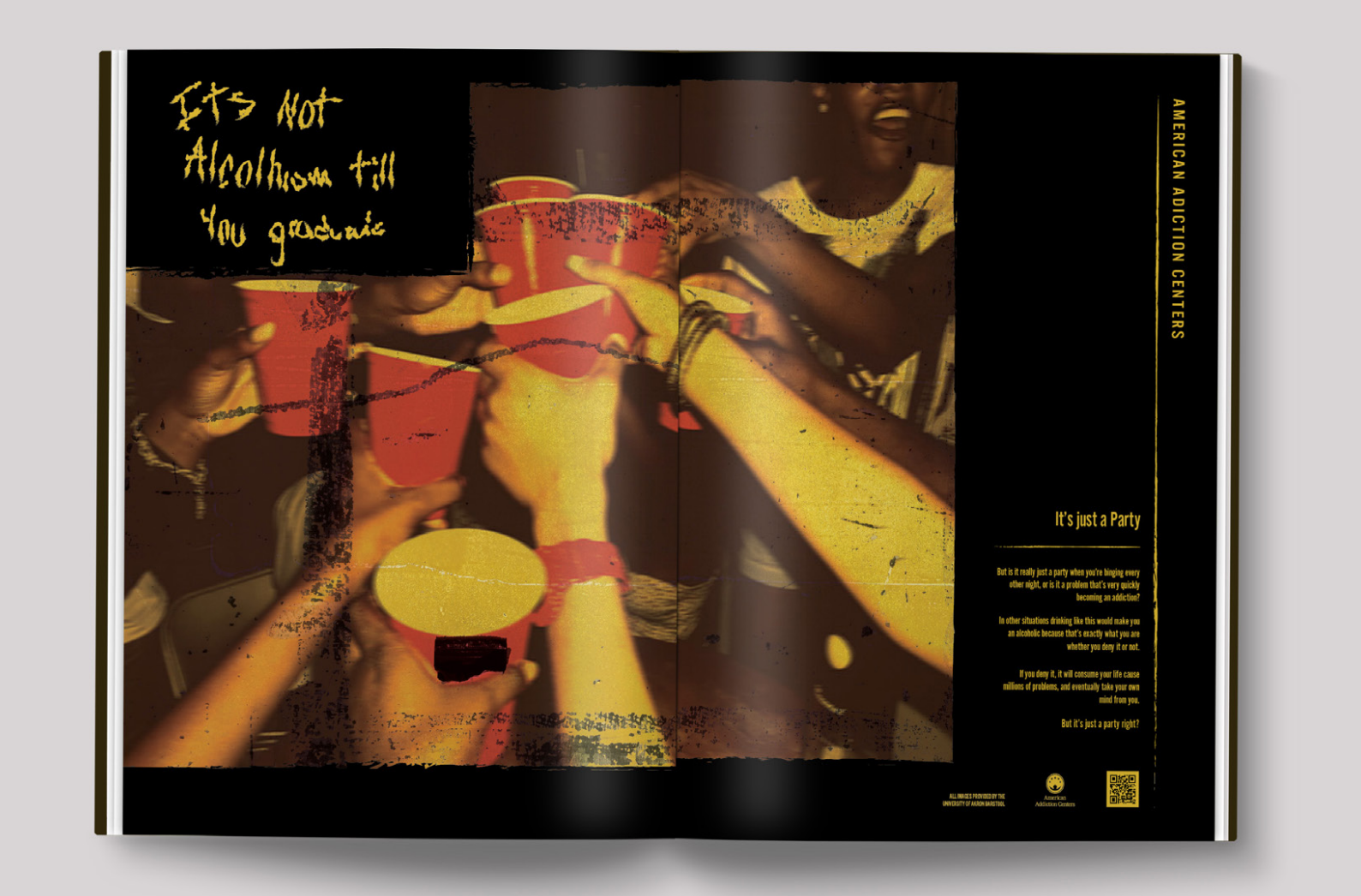 It's not alcoholism magazine ad